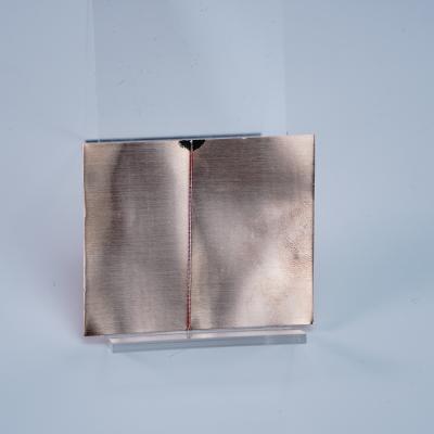 Nickel-plated copper splice welding
